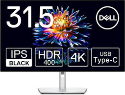 Dell UltraSharp U3223QE - 4K IPS Black Monitor - USB-C 90W - RJ45 - KVM - 32 inch