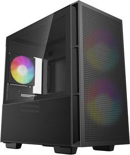 DeepCool CH360 - Micro-ATX Mini-ITX Behuizing - Gehard glas - Zwart