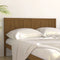 vidaXL - Hoofdbord - 205,5x4x100 - cm - massief - grenenhout - honingbruin