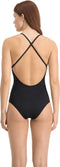 PUMA Swim Woman - V-neck Crossback Badpak - Comfort en bewegingsvrijheid - Zwart