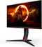 AOC Q24G2A/BK - Gaming Monitor - 165Hz 1ms MPRT QHD 2560x1440 - Rood Zwart