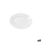 Bidasoa Serenity - Snackdienblad Hydrozero Ø 20 cm - Stapelbaar Geschikt voor afwasmachine Magnetron Koelkast - Wit (6 stuks)