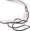Feel Furniture - Hangende schommel ligstoel met parasol - Beige