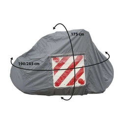 Beschermhoes - 2/3 fietsen - Waterdicht gecoat polyester 110 g/m²