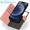 iMoshion Hoesje Geschikt voor iPhone 13 Pro Hoesje Met Pasjeshouder - iMoshion Uitneembare 2-in-1 Luxe Bookcase - Roze
