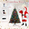 Coast Kunstmatige Kerstboom - 180 cm - 370 RGB APP-gestuurde LED-lampjes - Groen