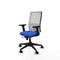 Piqueras y Crespo 2D066N0 - Bureaustoel - Verstelbare hoogte met armleuning - Blauw