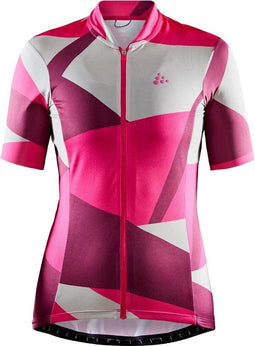 Craft Hale Graphic Jersey W Sportshirt Dames - Maat XL - Fame/Cure