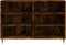 vidaXL - Dressoir - 103,5x35x70 - cm - bewerkt - hout - gerookt - eikenkleurig