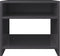 vidaXL - Nachtkastjes - 2 - st - 40x30x40 - cm - bewerkt - hout - grijs