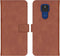 iMoshion Hoesje Geschikt voor Motorola Moto G9 Play / Moto E7 Plus Hoesje Met Pasjeshouder - iMoshion Luxe Bookcase - Bruin
