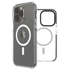 Muvit iPhone 14 Pro Max - Telefoonhoes - Anti-sporen Flexibel - Zwart