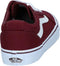 Vans WM Ward - Lage sneakers - Dubbel gestikte bovenlaag - Burgundy