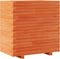 vidaXL - Plantenbak - 70x40x72 - cm - massief - grenenhout - wasbruin
