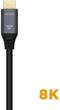 Aisens A150-0429 - HDMI-Kabel - 3 m - Grijs Zwart