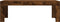vidaXL - Salontafel - 102x50x36 - cm - bewerkt - hout - gerookt - eikenkleurig
