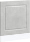vidaXL - Vaatwaspaneel - Kalmar - 60x1,5x67 - cm - bewerkt - hout - betongrijs