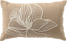 Dutch Decor MOANA - Sierkussen 30x50 cm - Irish Cream - beige - Inclusief binnenkussen