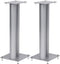 NorStone STYLUM MAX - Luidsprekerstandaards 60 cm - Anti-vibratiesysteem - Zilver