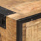 vidaXL - Dressoir - 80x31x71 - cm - massief - ruw - mangohout
