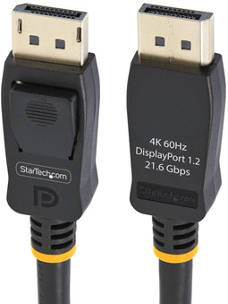Startech.com 2m - DisplayPort Kabel - 4K 60Hz UHD met Vergrendeling - Zwart (10 pack)