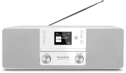 Technisat DIGITRADIO 370 CD BT - DAB+ FM Radio - CD-speler Bluetooth - Wit