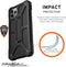 Urban Armor Gear 111721114242 - Backcover - Krasbestendig - Zwart