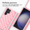 iMoshion Hoesje Geschikt voor Samsung Galaxy S24 Ultra Hoesje Met Koord - iMoshion Siliconen design hoesje met koord - Roze / Retro Pink