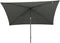 4 Seasons Outdoor Parasol Oasis 200 x 250 cm antraciet