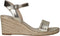 Tamaris Espadrilles - Sleehak met gespsluiting - Goud - Maat 36
