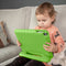 iMoshion Tablet Hoes Kinderen Geschikt voor iPad Air 5 (2022) / iPad Air 4 (2020) - iMoshion Kidsproof Backcover met handvat - Groen
