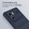 imoshion Hoesje - Geschikt voor Motorola Edge 40 - EasyGrip Backcover - Donkerblauw