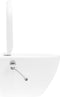 vidaXL - Hangend - toilet - randloos - met - verborgen - stortbak - keramiek - wit