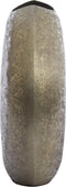 Light & Living Vaas Mazat - Groen - 46x13x44cm - Modern