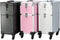 Roze Aluminium Trolleykoffer - Kapperskoffer - Afneembaar bovenstuk - 35x58x25 cm