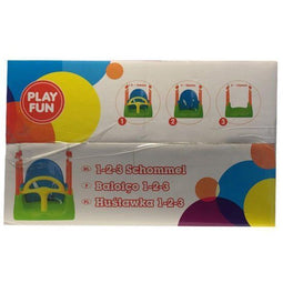 PlayFun Babyschommel 3 in 1 - Schommel voor kinderen vanaf 9 maanden