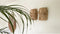 De Abaca Applique Muurlamp - Naturel