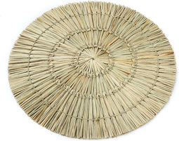 De Alang Alang Ronde Placemat - Naturel