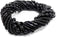 De Beaded Servetring - Zwart - Set van 4
