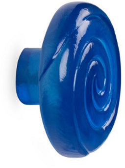 De Bitten Candy Spiral wandhaak - Turquoise