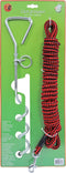 De Boon Campingset - Draaipen 43cm - Met Looplijn En Muskaton - 5 meter