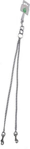 De Boon Fietsmand Ketting - Hondenfiets-accessoires - 50x5x3 cm Chroom