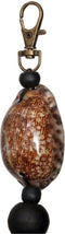 De bruine en zwarte kauri sleutelhanger