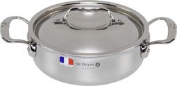 de Buyer affinity braadpan met deksel 20 cm