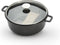 de Buyer choc extreme braadpan met glazen deksel 24 cm inductie