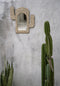 De Cactus Shell Spiegel - Wit