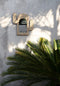 De Cactus Shell Spiegel - Wit