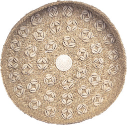 De Caribe Shell Plaat - Naturel Wit - M
