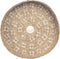 De Caribe Shell Plaat - Naturel Wit - M