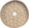 De Caribe Shell Plaat - Naturel Wit - M